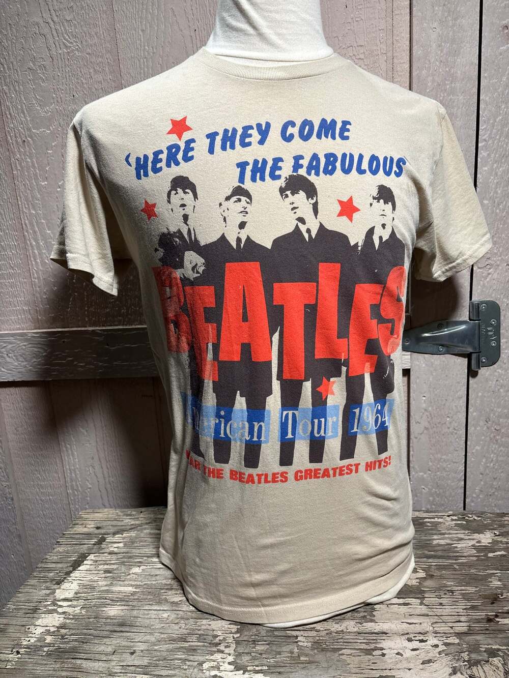 The Beatles Cream T-Shirt Size M Official rock band tee New Unworn